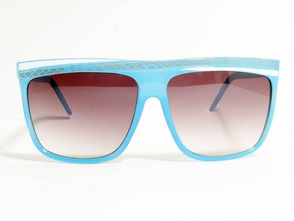 Retro Stripes (blå) - Retro solbrille