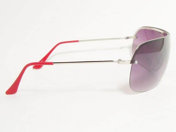 Aviator Retro (rød/lys) - Aviator solbrille