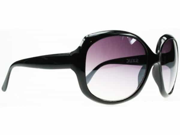 Paris Oval (svart) - Fashion solbrille