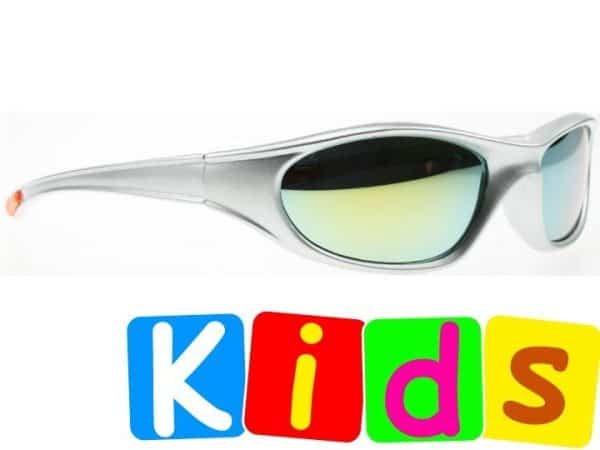 Biker Mirror Junior (grå) - Solbriller til barn