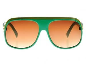 Billionaire Classic (grønn) - Retro solbrille