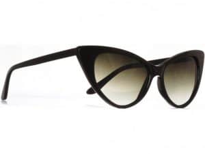 Cateye Classic (svart) - Fashion solbrille