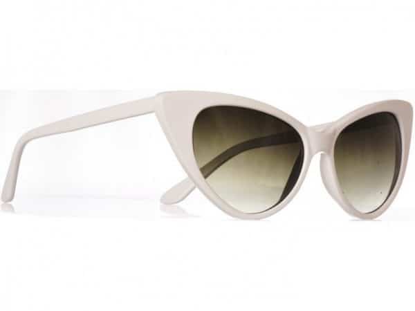 Cateye Classic (hvit) - Fashion solbrille