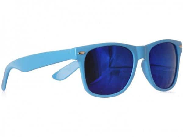 Wayfarer Blue Mirror (blå) - Wayfarer solbrille