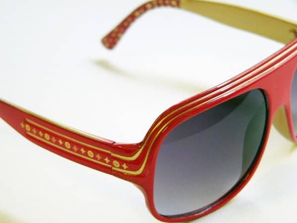 Billionaire Stars (rød) - Vintage solbrille