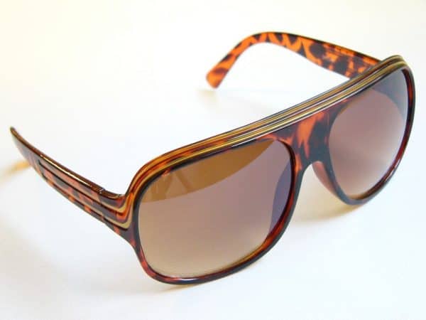 Billionaire Classic (brun) - Retro solbrille