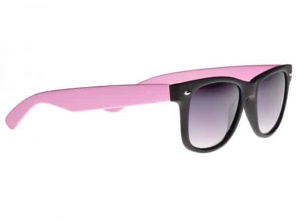 Wayfarer Tofarget (svart/rosa) - Wayfarer solbrille
