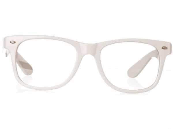Wayfarer Clear (hvit) - Wayfarer solbrille