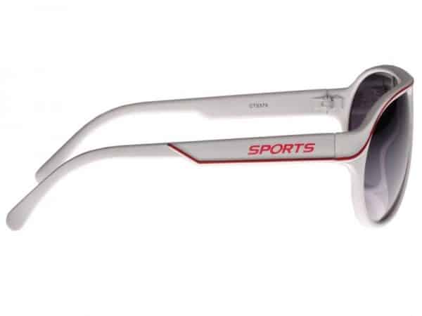 Aviator Sport (hvit) - Pilot solbrille