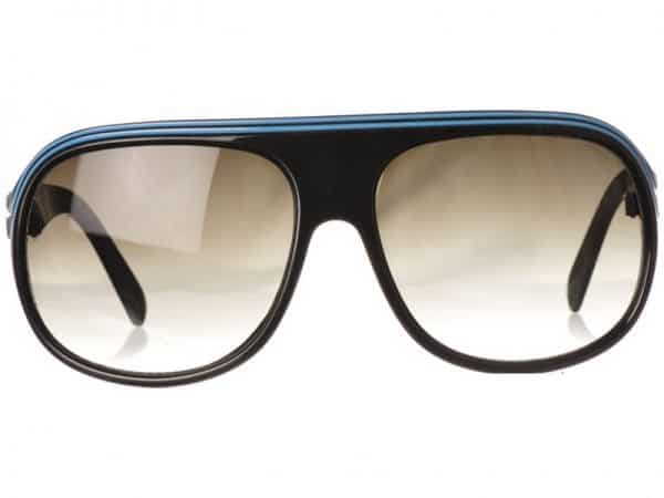 Billionaire Classic (svart) - Retro solbrille