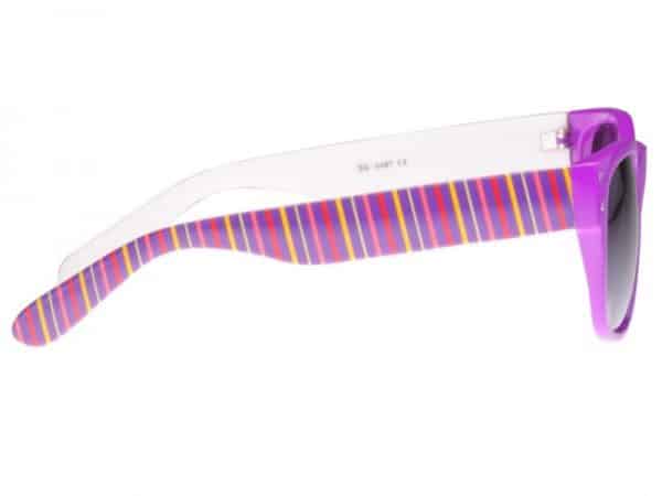 Wayfarer Wild Stripes (lilla) - Wayfarer solbrille