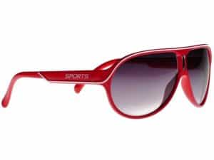 Aviator Sport (rød) - Pilot solbrille