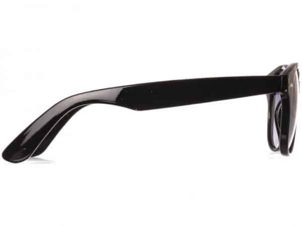 Wayfarer Round Vintage (svart) - Wayfarer solbrille