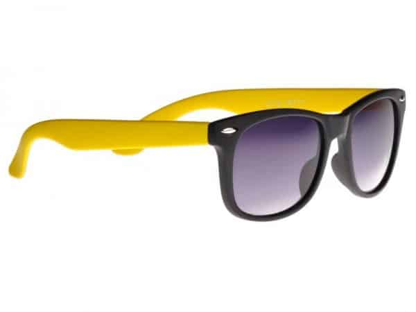 Wayfarer Tofarget (svart/gul) - Wayfarer solbrille