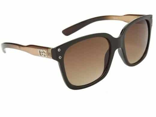 DE Retro Hollywood (brun) - Wayfarer solbrille