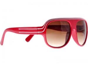 Billionaire Classic (rød) - Retro solbrille