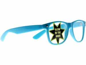 Wayfarer Clear Glow-in Dark (blå) - Wayfarer solbrille