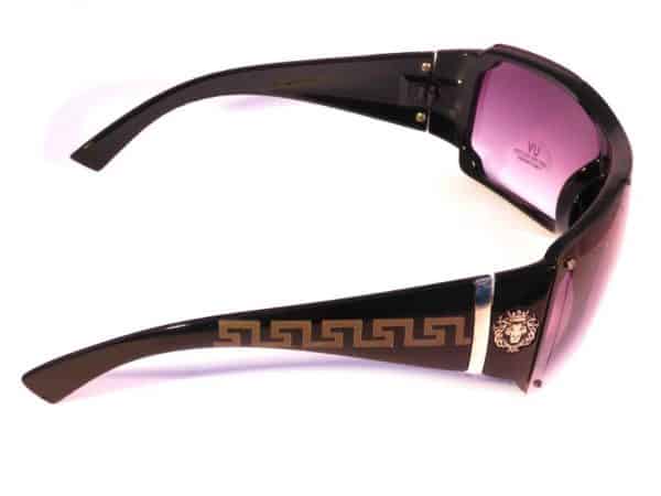 Designersolbrille (svart) - Fashion solbrille