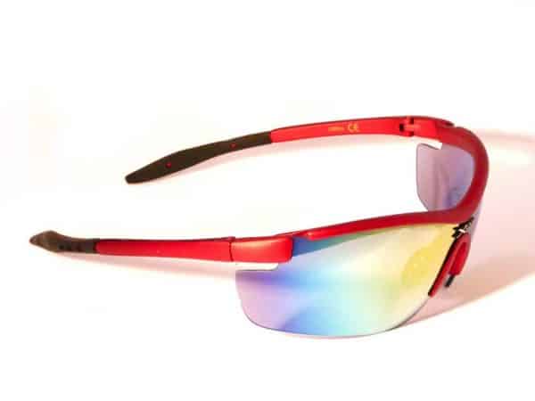 X-sportz Racer Multicolor Mirror (rød) - Sport solbrille