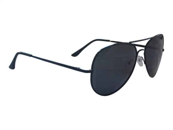 Pilot Polaroid (svart) - Polaroid solbrille