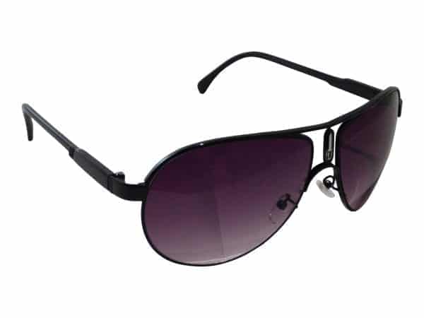 Aviator Sport Purple (svart) - Retro solbriller