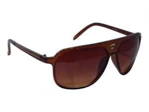 Aviator Sport (svart/brun) - Retro solbrille